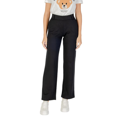 Only Black Viscose Casual Pants