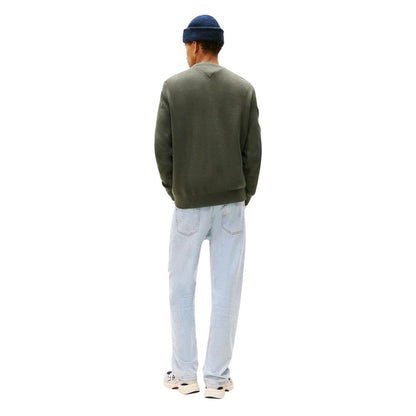 Tommy Hilfiger Jeans Green Organic Cotton Sweatshirt