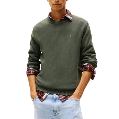 Tommy Hilfiger Jeans Green Organic Cotton Sweatshirt