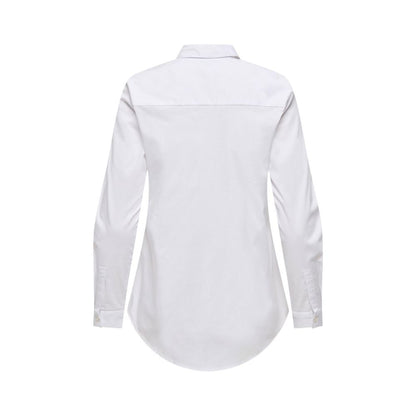 Jacqueline De Yong Cream Cotton Blouse