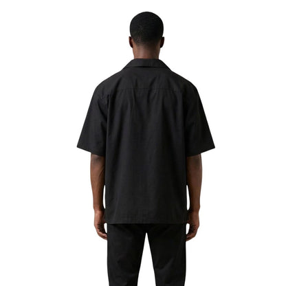 Only & Sons Black Cotton Shortsleeve Shirt