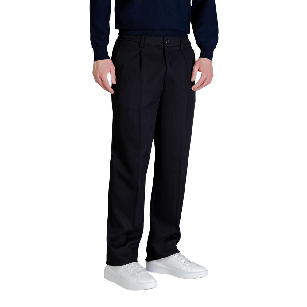 Only & Sons Black Recycled Polyester Casual Pants