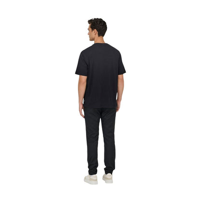 Only & Sons Black Cotton T-Shirt