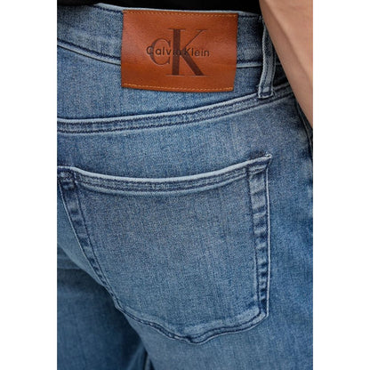 Calvin Klein Jeans Blue Cotton Relaxed Fit Jeans