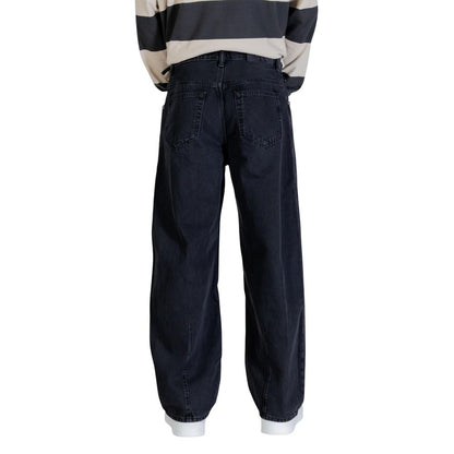 Calvin Klein Jeans Black Cotton Relaxed Fit Jeans