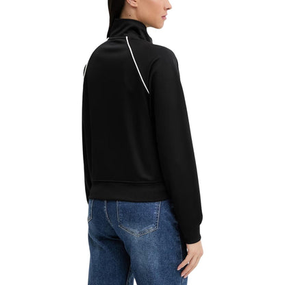 Tommy Hilfiger Jeans Black Recycled Polyester Sweatshirt
