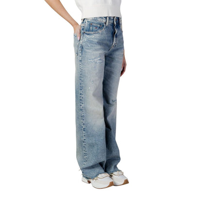 Tommy Hilfiger Jeans Light Blue Recycled Cotton Bootcut Jeans