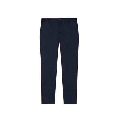 Armani Exchange Blue Cotton Skinny Pants