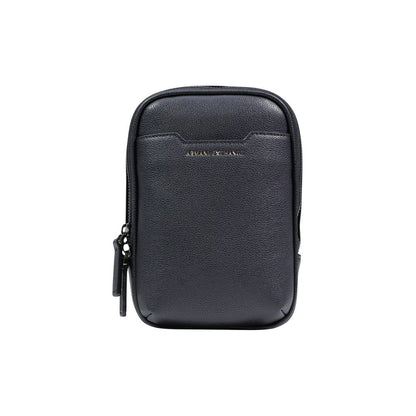 Armani Exchange Black Polyester Backpack