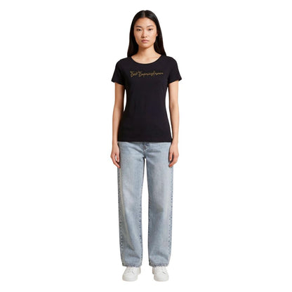 EA7 Emporio Armani Black Elastane T-Shirt