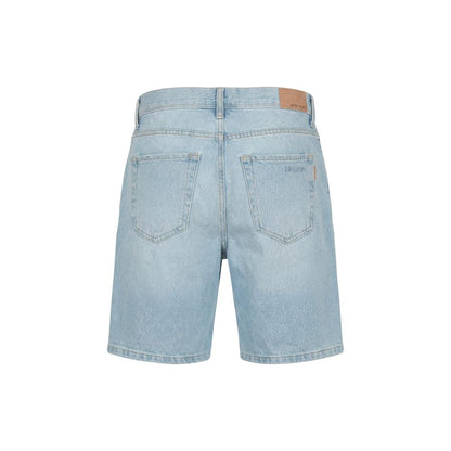 Antony Morato Light Blue Cotton Bermuda Shorts