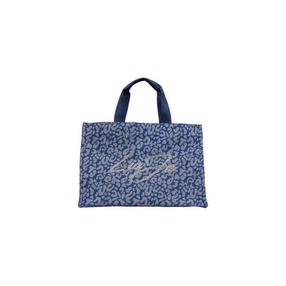 Liu Jo Blue Cotton Handbag