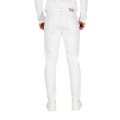 Antony Morato White Cotton Skinny Jeans