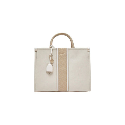 Liu Jo Beige Cotton Handbag