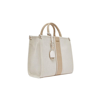 Liu Jo Beige Cotton Handbag