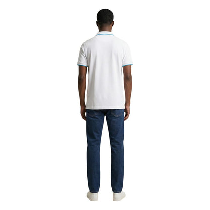 U.S. POLO ASSN. White Cotton Polo Shirt