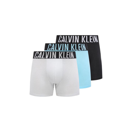 Underwear Boxer Briefs by Calvin Klein Underwear for men in stretch cotton bicolour features a ethereal silhouette, showcasing the Men's Stretch Cotton Underwear Boxer Briefs design with a ethereal finish.