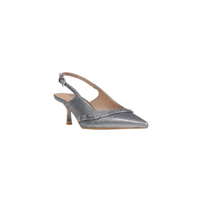 Guess Silver Polyester High Heel Pumps