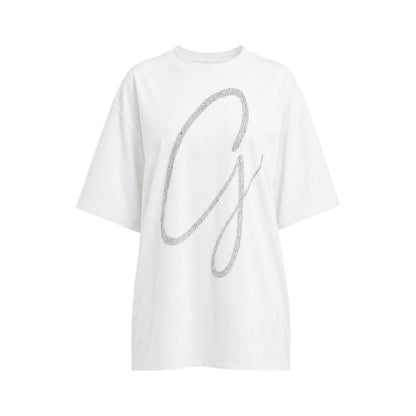 Guess White Cotton T-Shirt