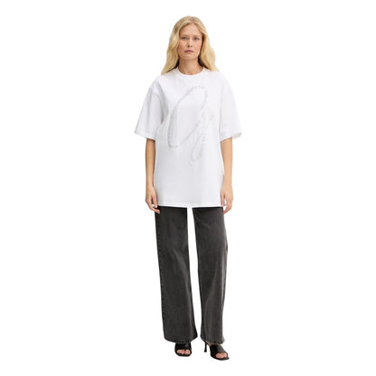 Guess White Cotton T-Shirt