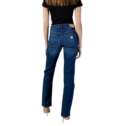 Guess Blue Cotton Skinny Jeans