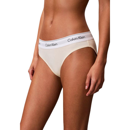 Calvin Klein Underwear Beige Cotton Pantie