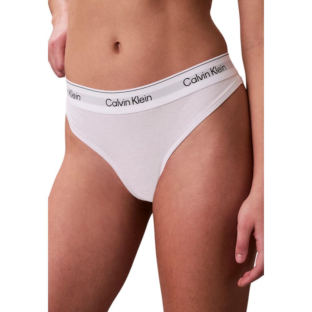 Calvin Klein Underwear White Cotton Pantie