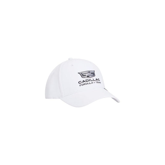 Baseball Cap by Tommy Hilfiger for men in polyester white presents a tailored silhouette, perfectly capturing the essence of Polyester Baseball Cap with its tailored finish and superior craftsmanship.