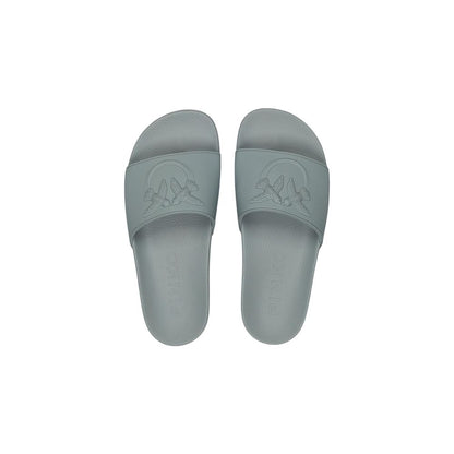 PINKO Women's PVC Slider Slippers - Green