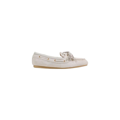 Liu Jo Women's Suede Leather Platform Pumps Heels - White