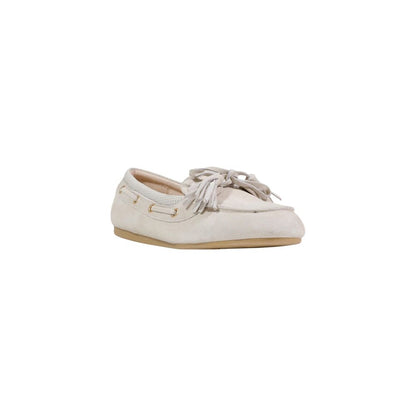 Liu Jo Women's Suede Leather Platform Pumps Heels - White