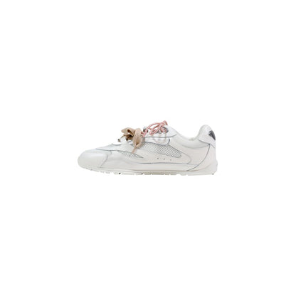 PINKO Women's Casual Polyester Polyurethane Leather Sneakers - White