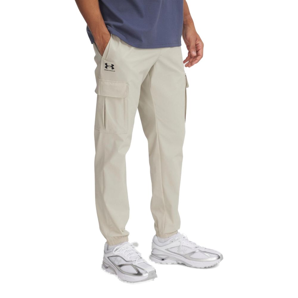 Under Armour The Cargo Men's Regular Fit Stretch Polyester Joggers - Bicolour