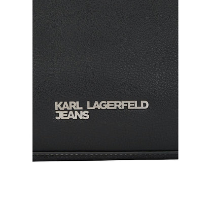 Karl Lagerfeld Black Polyethylene Handbag