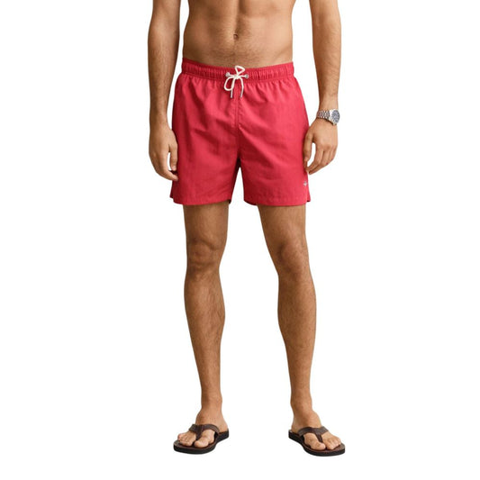 Swim Shorts by Gant for men in polyamide & mesh red features a magnificent design, channeling the luxury vibe of Men's Polyamide & Mesh Swim Shorts.