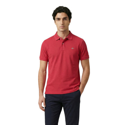 Gant Men's Stretch Cotton Polo Shirt - Red Signature