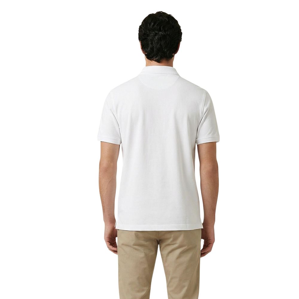 Gant Men's Stretch Cotton Polo Shirt - White Signature