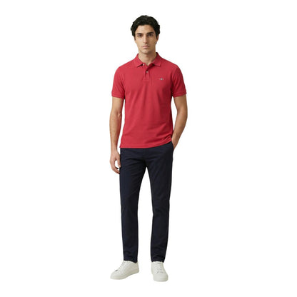 Gant Men's Stretch Cotton Polo Shirt - Red Signature