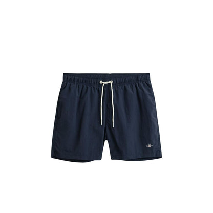 Swim Shorts by Gant for men in polyamide & mesh blue features a magnificent design, channeling the luxury vibe of Men's Polyamide & Mesh Swim Shorts.