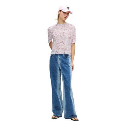 Karl Lagerfeld Multicolor Polyester T-Shirt