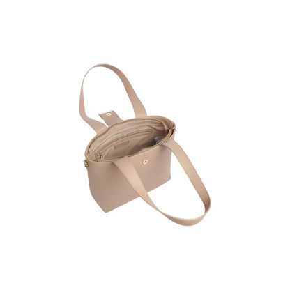Mario Valentino Beige Polyethylene Handbag