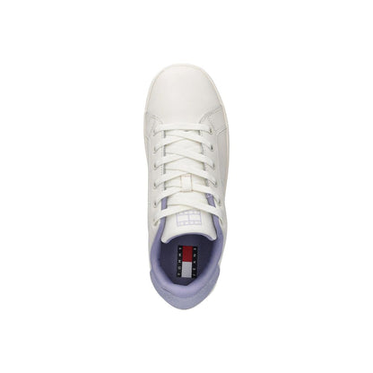 Tommy Hilfiger Jeans White Leather Chunky Sneakers