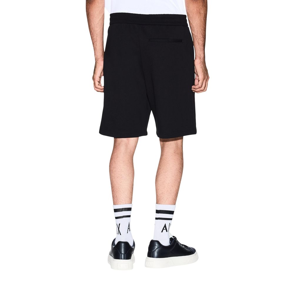 Armani Exchange Black Cotton Sportswear