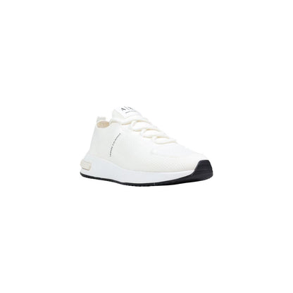 Armani Exchange Men's Athletic Polyester Sneakers - White