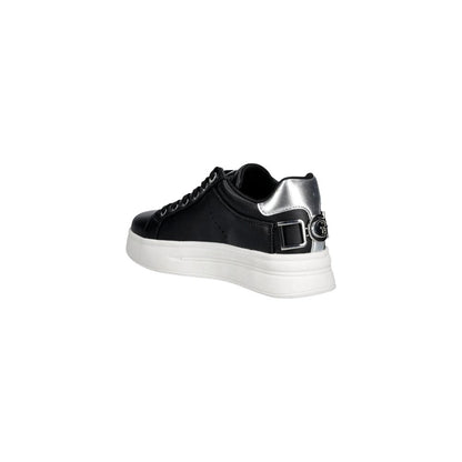 Guess Black Polyethylene Platform Sneakers