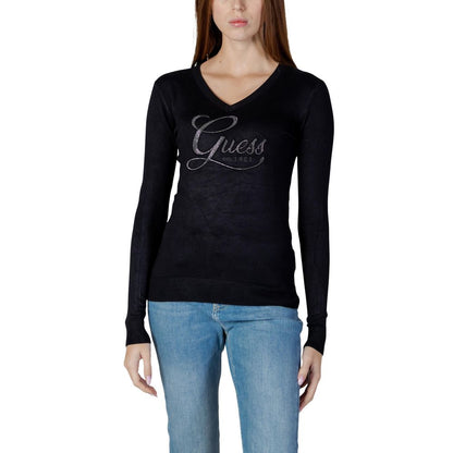 Guess Black Viscose Sweatshirt