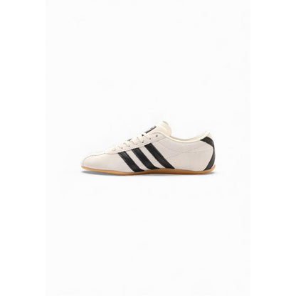 Adidas Originals Black And White Suede Leather Athletic Sneakers