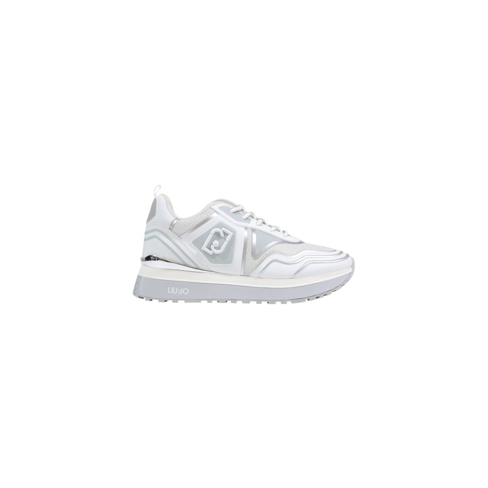Liu Jo Women's Chunky Synthetic Leather Sneakers - White