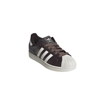 Adidas Originals Brown Leather Low Top Sneakers