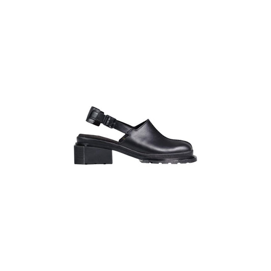 Dr. Martens Women's Leather Mules Sandals Flat Shoes - Black